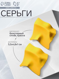 Серьги металл QF