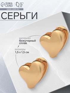 Серьги металл QF