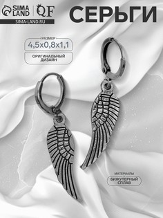 Серьги металл QF