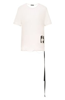 Хлопковая футболка Ann Demeulemeester