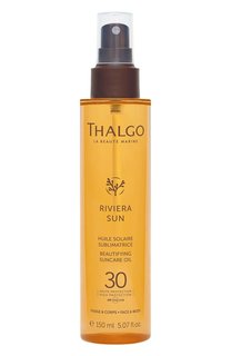 Солнцезащитное масло для лица и тела SPF 30 RIVIERA SUN (150ml) Thalgo