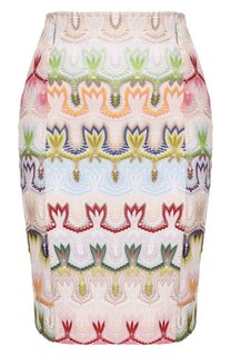Юбка из вискозы и хлопка Missoni
