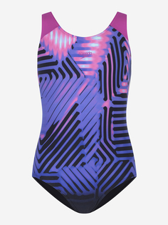 Купальник слитный для девочек Speedo, Синий