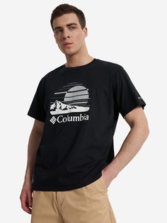Футболка мужская Columbia Path Lake Graphic Tee II, Черный