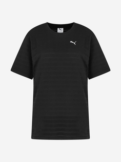 Футболка женская PUMA Ess Elevated, Черный