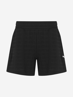 Шорты спортивные женские PUMA Ess Elevated, Черный