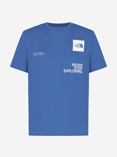 Футболка мужская The North Face Mountain Foundation Coordinates, Синий