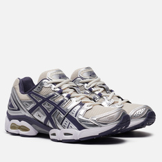 Кроссовки ASICS Gel-Nimbus 9, цвет серебряный, размер 38 EU