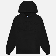 Мужская толстовка MARKET Washed Arc Hoodie, цвет чёрный, размер S