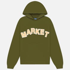 Мужская толстовка MARKET Expansion Pack Hoodie, цвет оливковый, размер S