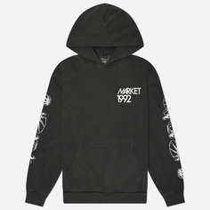 Мужская толстовка MARKET 1992 Hoodie, цвет чёрный, размер S