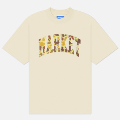 Мужская футболка MARKET Duck Camo Arc, цвет бежевый, размер S
