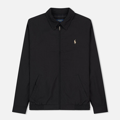 Мужская куртка харрингтон Polo Ralph Lauren Bi-Swing Windbreaker, цвет чёрный, размер S