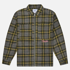 Мужская флисовая куртка Butter Goods Jive Flannel, цвет серый, размер M