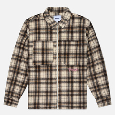 Мужская флисовая куртка Butter Goods Jive Flannel, цвет бежевый, размер M