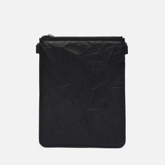 Сумка Y-3 Crinkled Leather Cross Body, цвет чёрный