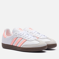 Женские кроссовки adidas Originals Samba OG, цвет белый, размер 37.5 EU