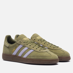 Кроссовки adidas Originals Handball Spezial, цвет оливковый, размер 36.5 EU
