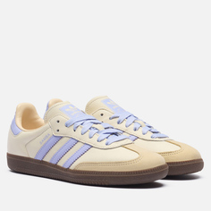 Женские кроссовки adidas Originals Samba OG, цвет бежевый, размер 36.5 EU