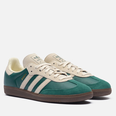 Кроссовки adidas Originals Samba OG, цвет зелёный, размер 37.5 EU