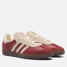 Кроссовки adidas Originals Samba OG, цвет красный, размер 36.5 EU