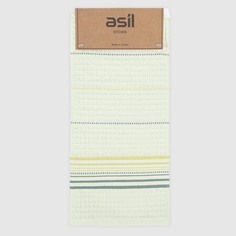 Полотенце кухонное Asil stripe вафля зеленый 45х70 см