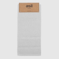Полотенце кухонное Asil вафля серый 45х70 см