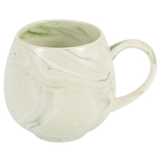 Кружка Gipfel Marble verde зеленая 400 мл