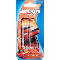 Ароматизатор на зеркало Areon Refreshment гелевый, клубника 704-025-908