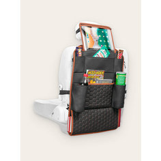 Органайзер на спинку сиденья "Hexy" Owlee, 8 карманов, экокожа, 1 шт