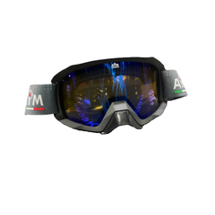 Очки снегоходные с двойной линзой AiM (PRO) 186-100 Black Matt