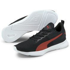 Кроссовки PUMA Flyer Runner, полнота 7, размер 5 UK, черный/красный/белый