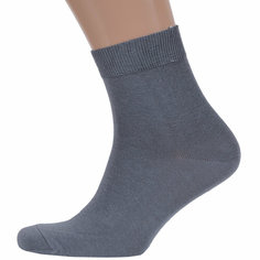 Носки RuSocks, комплект, 10 пар, размер 31, серый