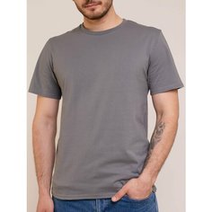 Футболка Uzcotton Premium, размер 44-46\S, серый