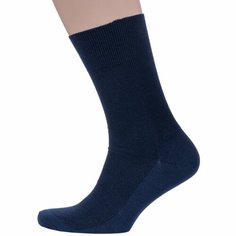 Носки Dr. Feet, комплект, 3 пары, размер 27, темно-синий