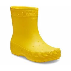 Сапоги Crocs Classic Boot, полнота F (EU)/ на среднюю стопу, размер 36-37, желтый