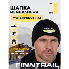 Шапка-бини Finntrail Waterproof Hat для мужчин, размер XL-2XL, graphite