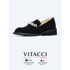 Лоферы VITACCI, размер 37, черный