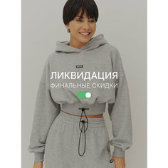 Худи EAZYWAY, размер XS, , серый