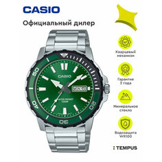 Наручные часы CASIO, зелeный