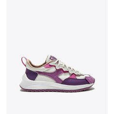 Кроссовки Diadora JOLLY POP, размер T5, белый/сиреневый/фиолетовый
