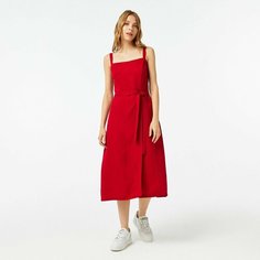 Платье LACOSTE, размер T34, красный