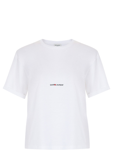 Футболка хлопковая Saint Laurent