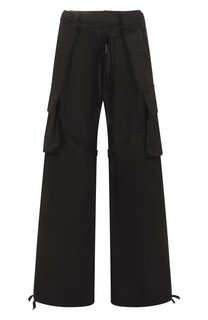 Хлопковые брюки-карго Ann Demeulemeester