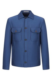 Шерстяная куртка-рубашка Corneliani