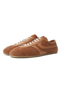 Замшевые кеды Dries Van Noten