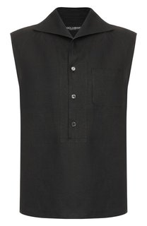 Льняная рубашка Dolce & Gabbana