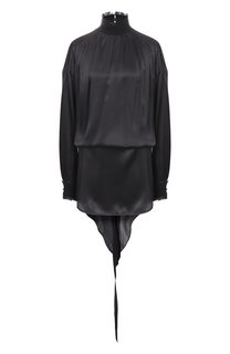 Атласное платье Ann Demeulemeester