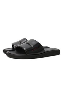 Кожаные шлепанцы Kiton