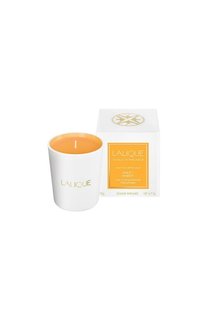 Свеча в стакане Sweet Amber Lalique
